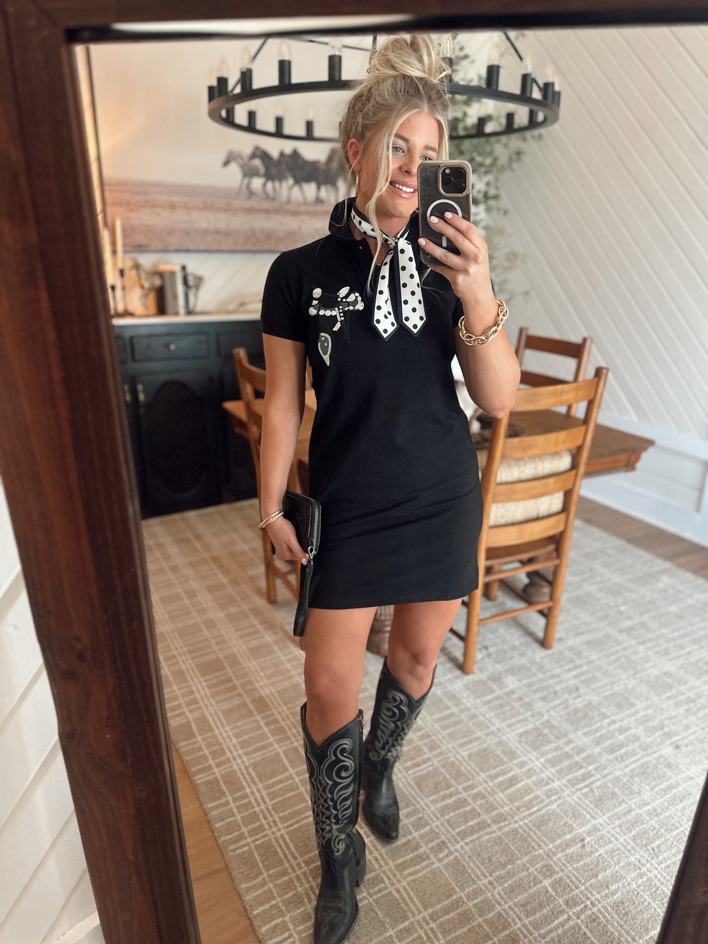 Camarillo Saddle Polo Dress