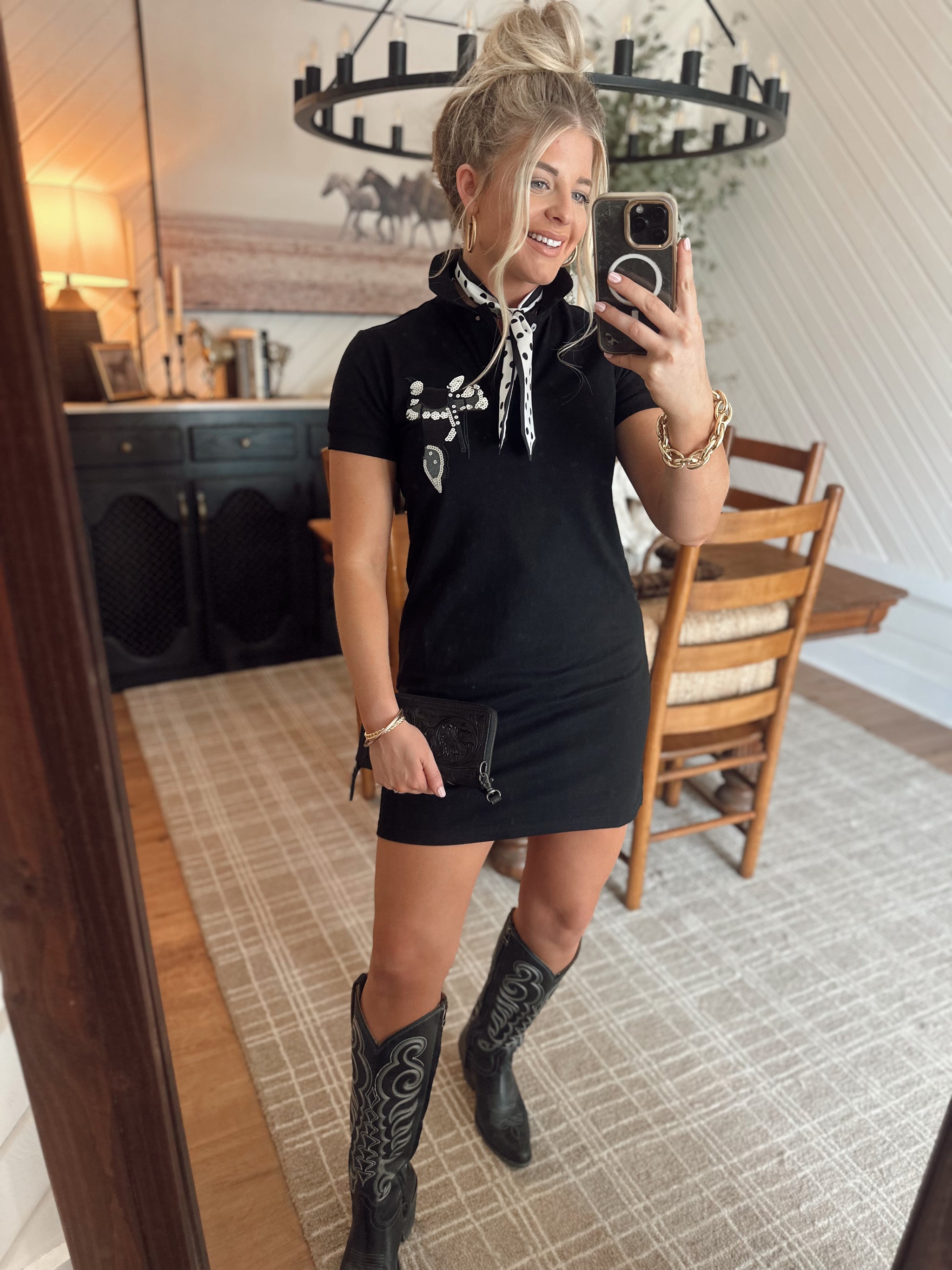 Camarillo Saddle Polo Dress