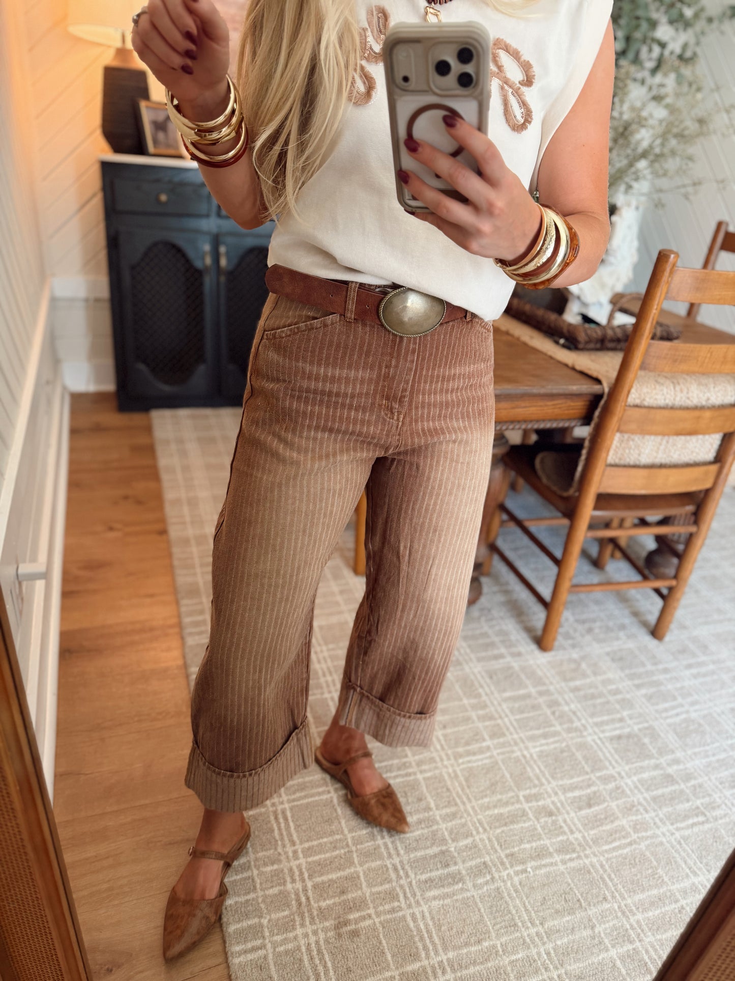 Jacinda Jeans *Brown