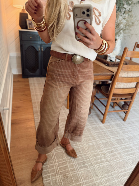 Jacinda Jeans *Brown