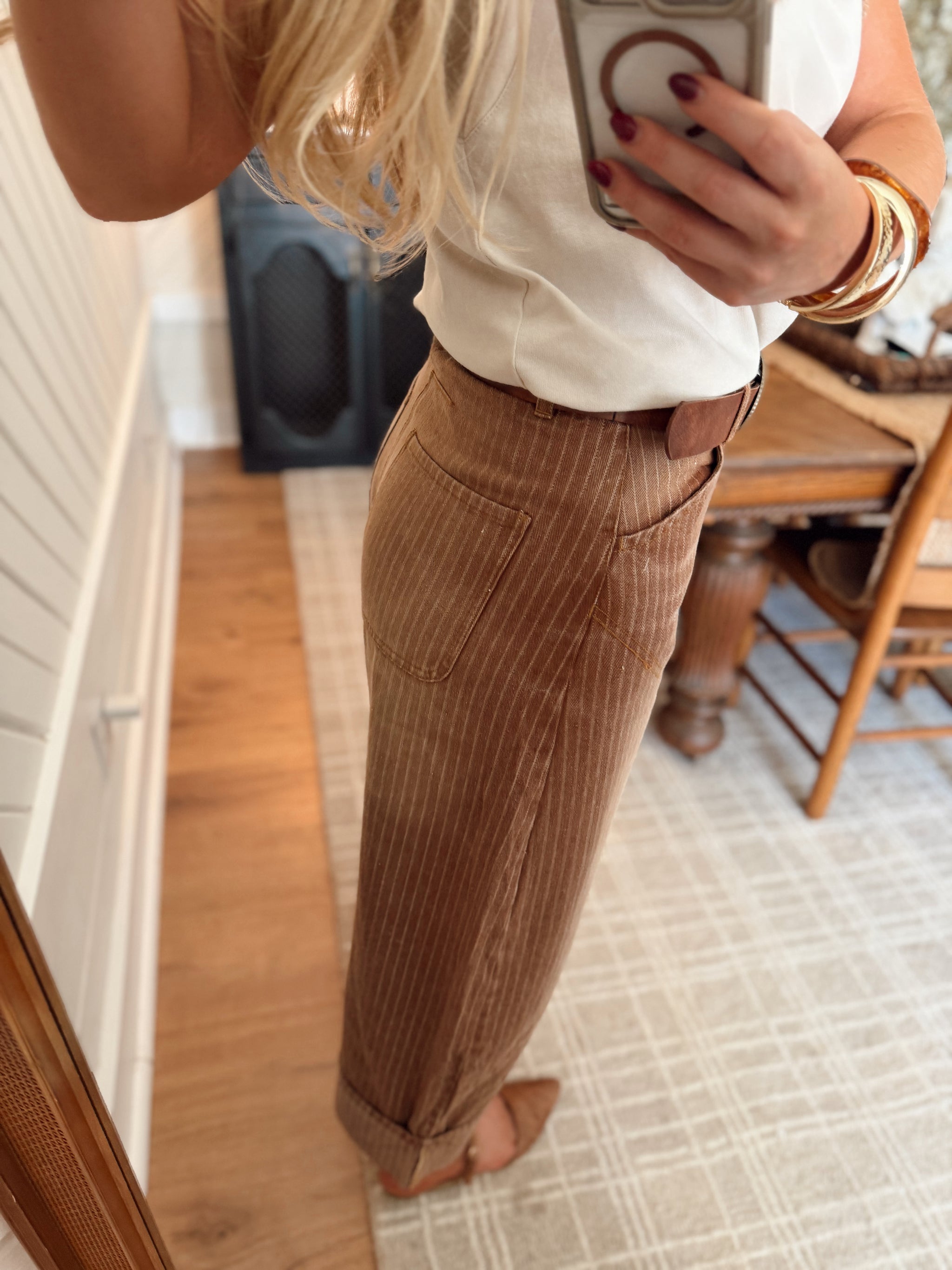Jacinda Jeans *Brown