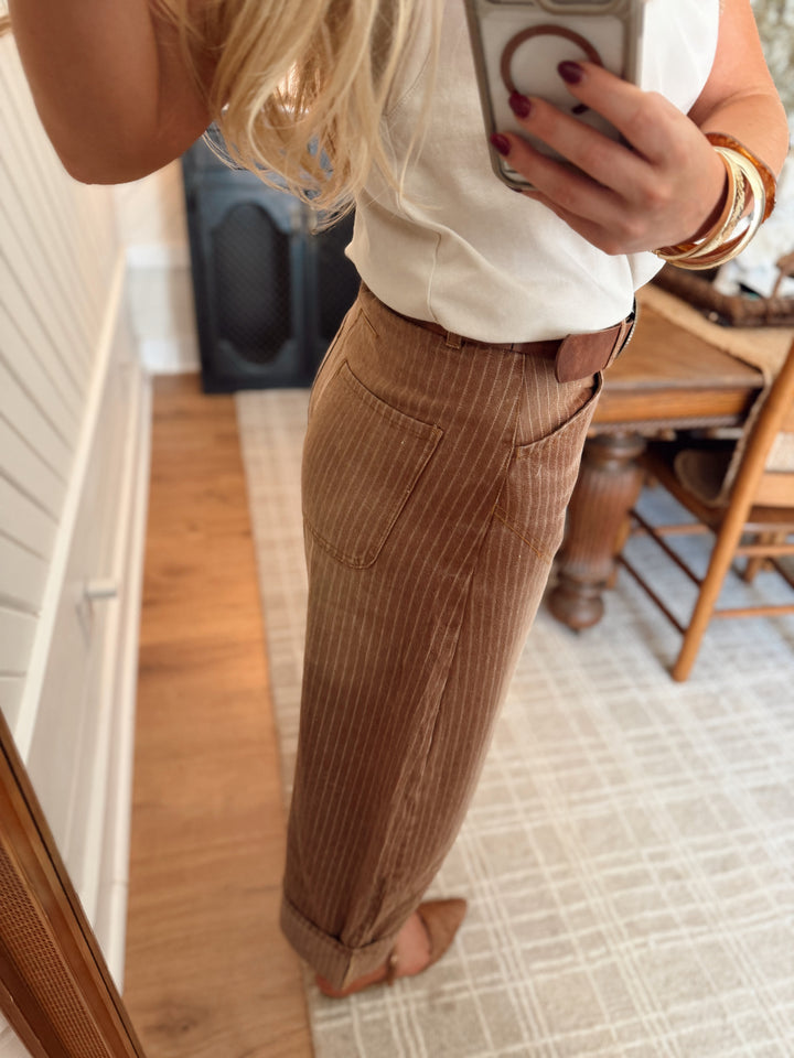 Jacinda Jeans *Brown