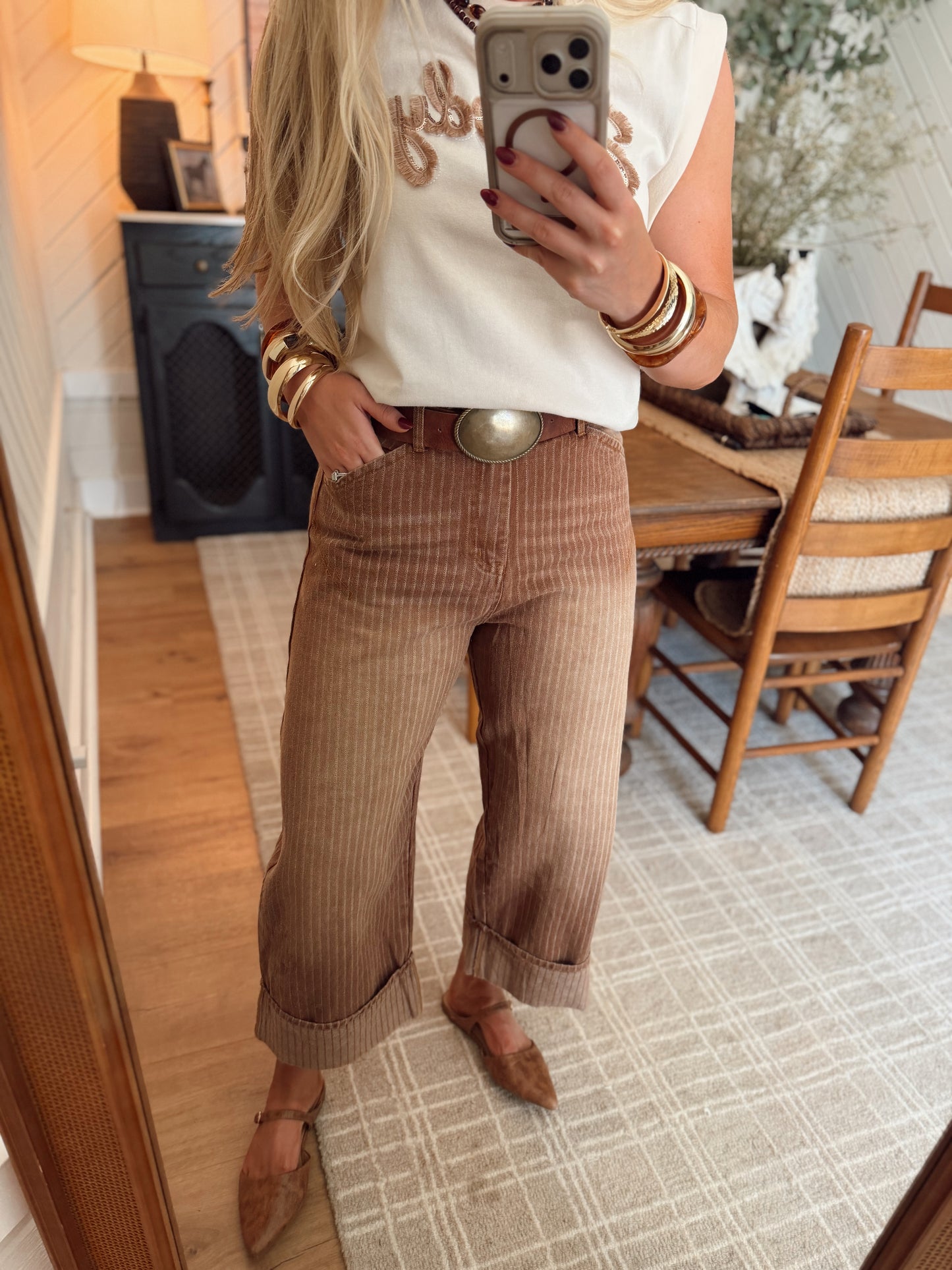 Jacinda Jeans *Brown