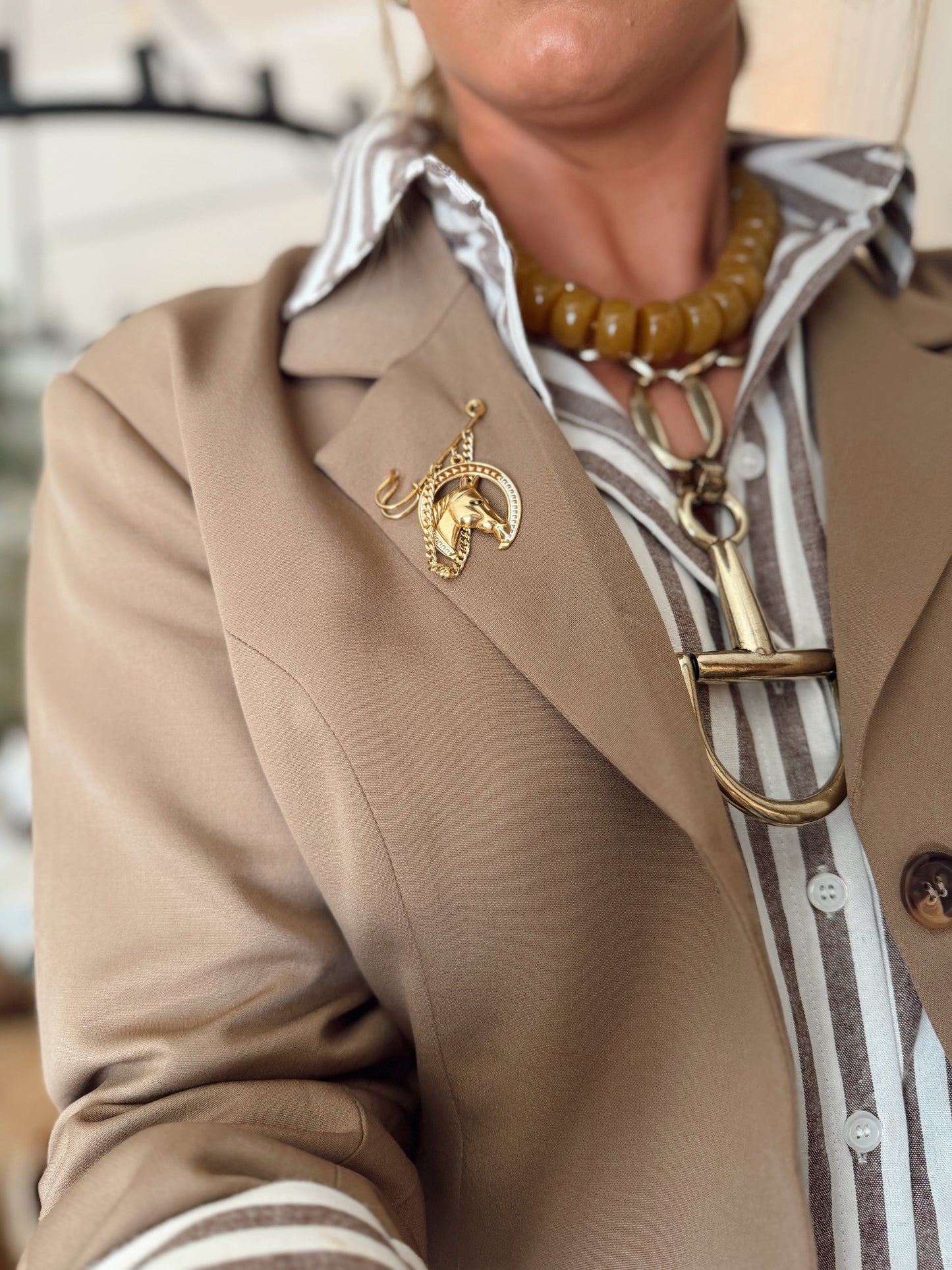 Good luck Cowboy Brooch