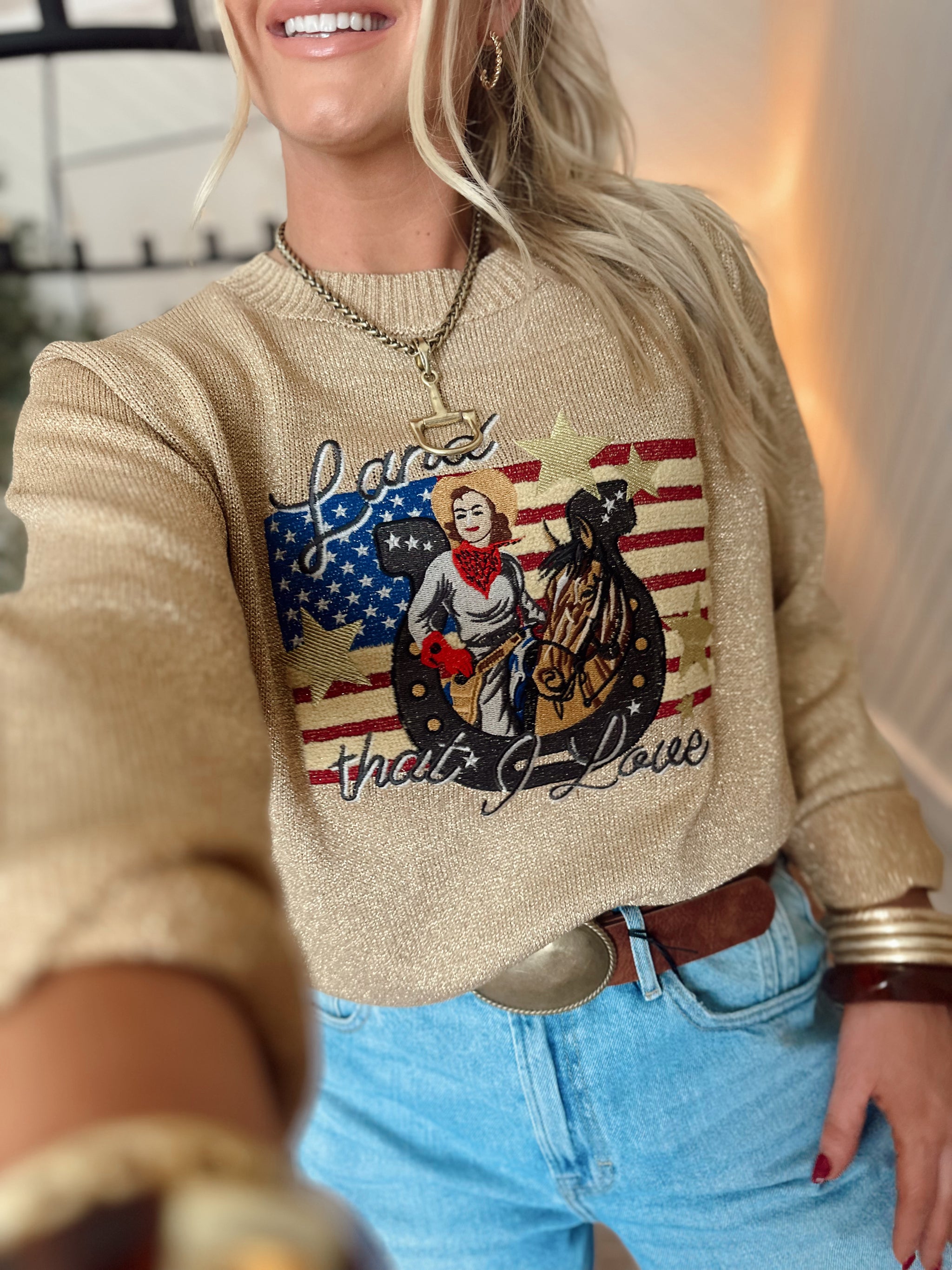 American Rodeo Sweater