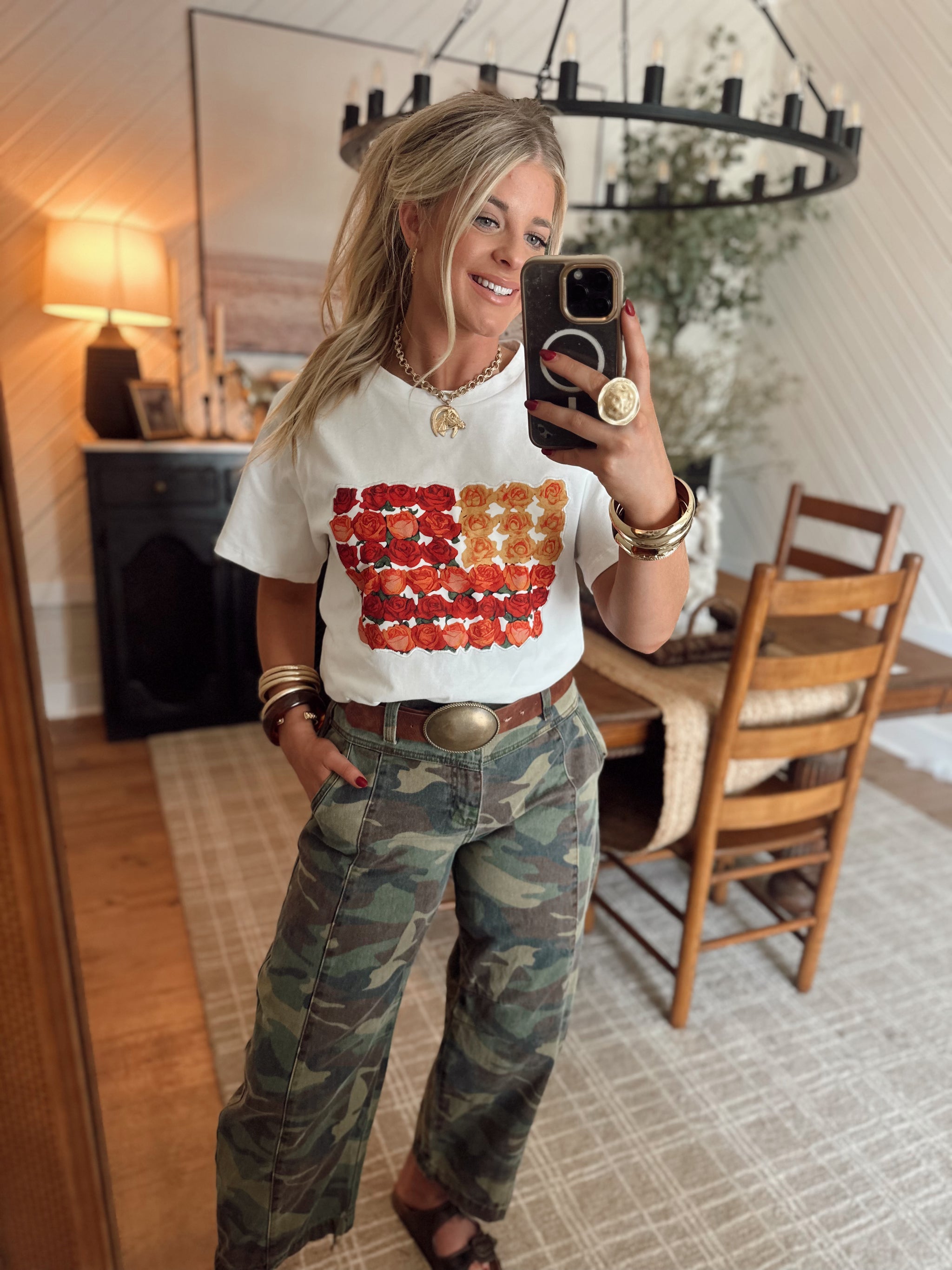 The American Rose Tee
