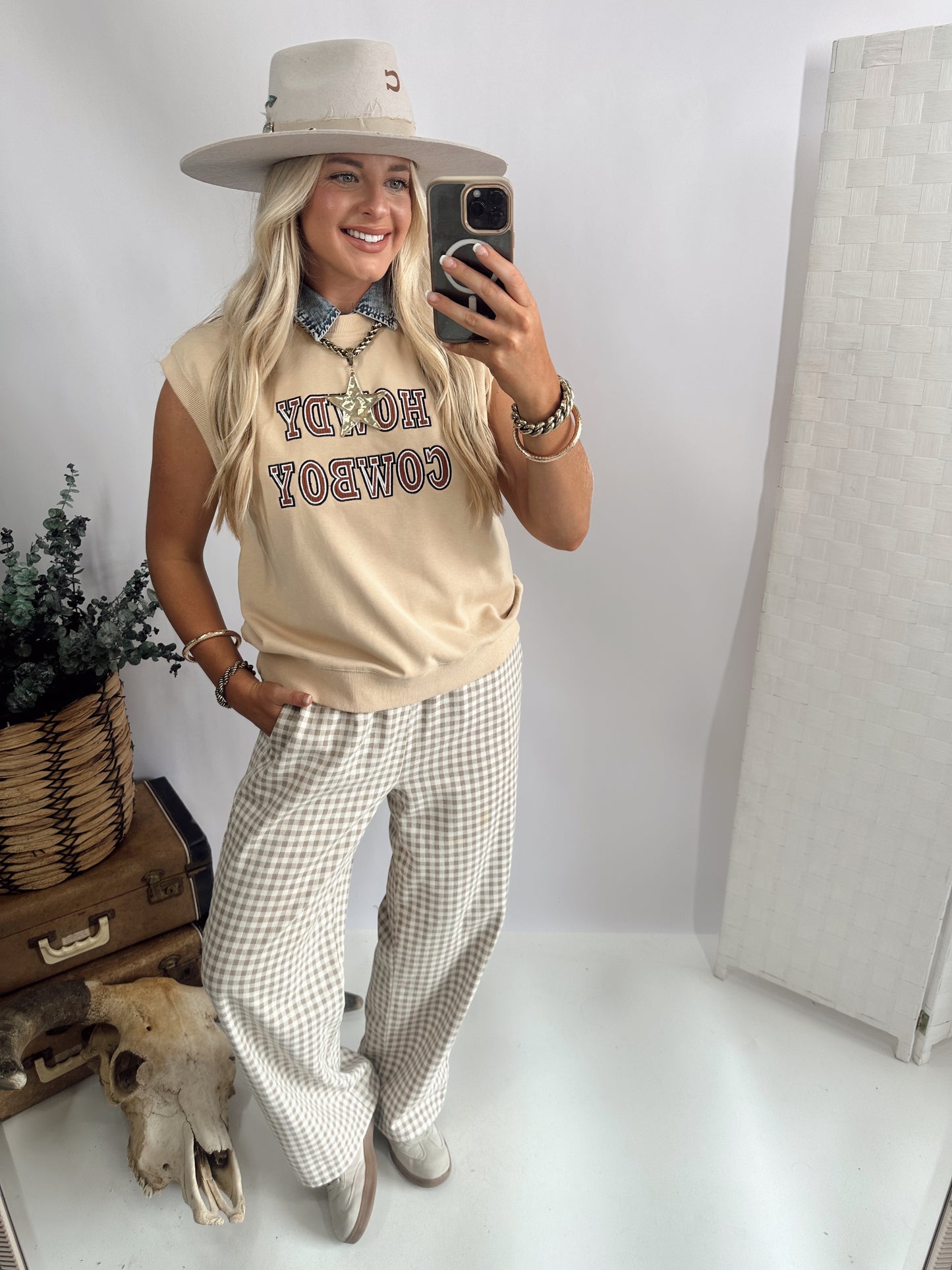Howdy Cowboy Top