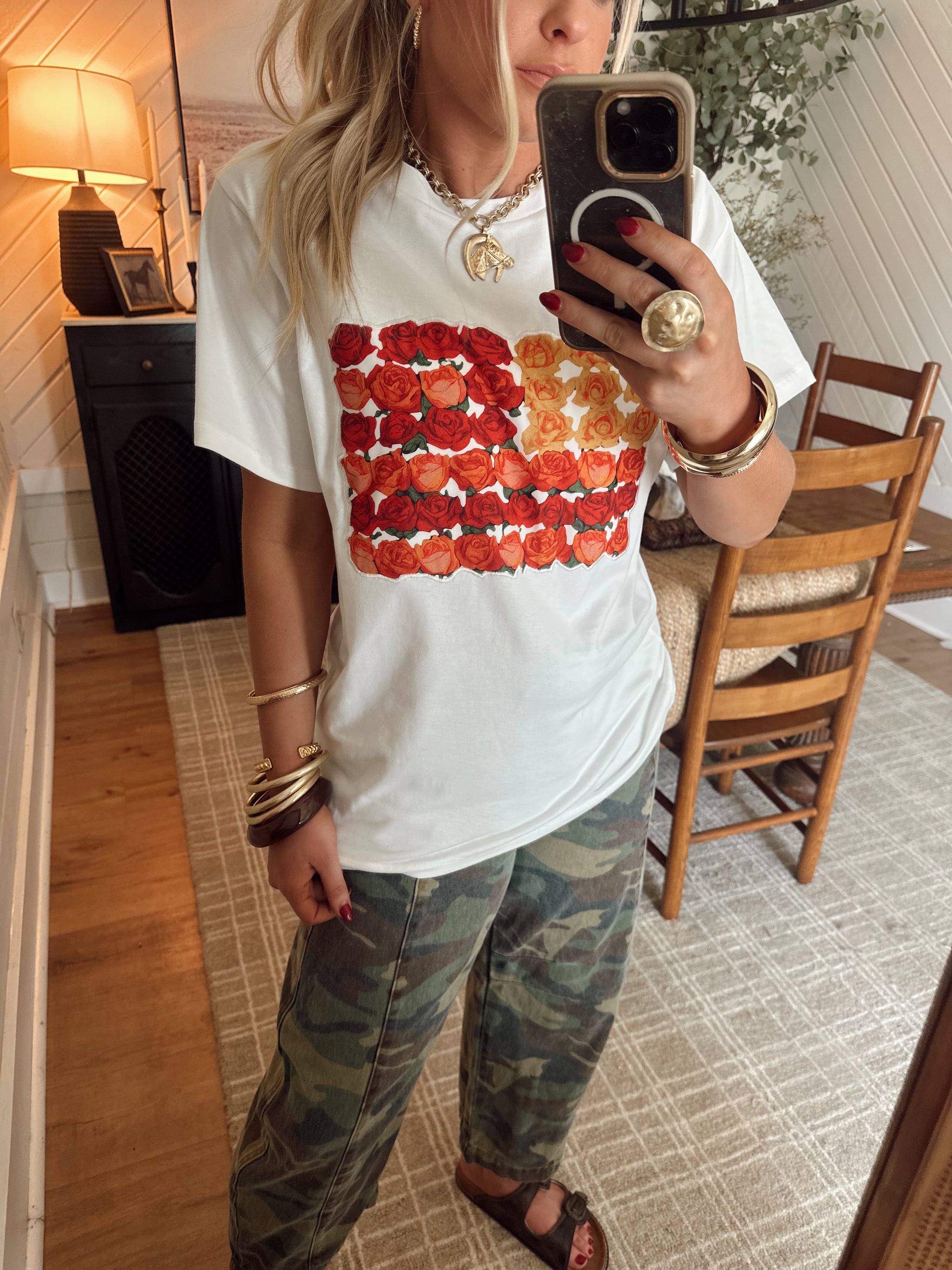 The American Rose Tee
