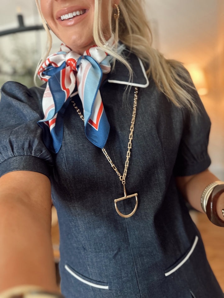 Rodeo Night Necklace *Gold
