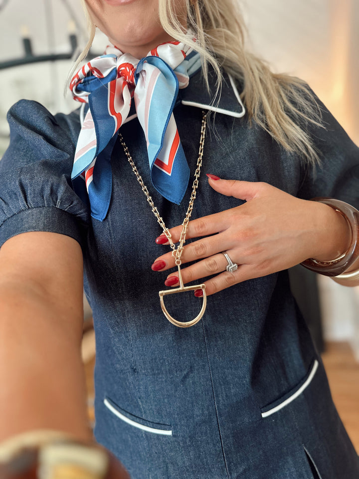Rodeo Night Necklace *Gold