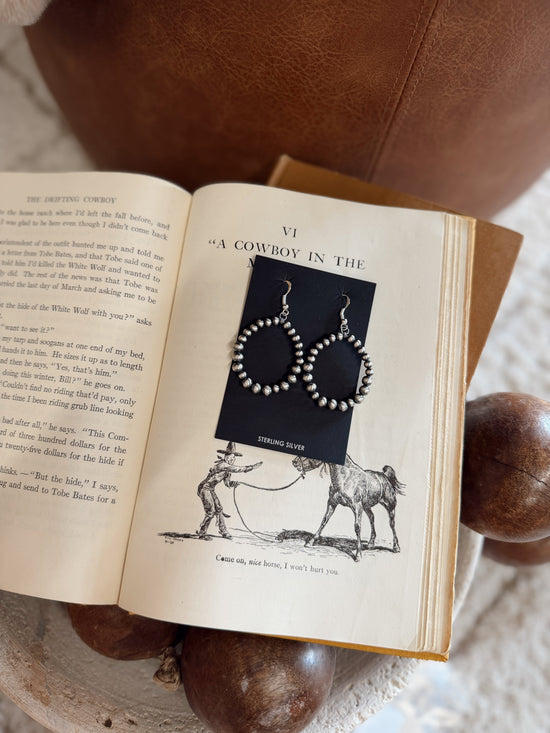 Mesa Sterling Silver Pearl Earrings