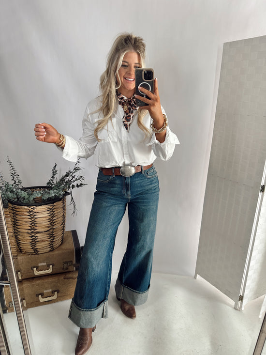 Bentley Button Up *White