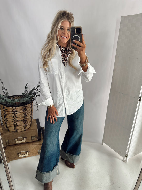 Bentley Button Up *White