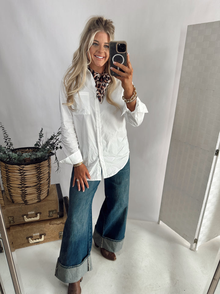 Bentley Button Up *White