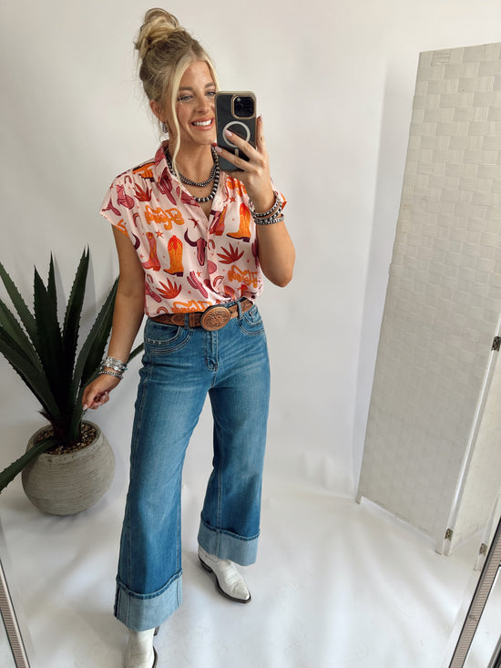 Howdy Daisy Top