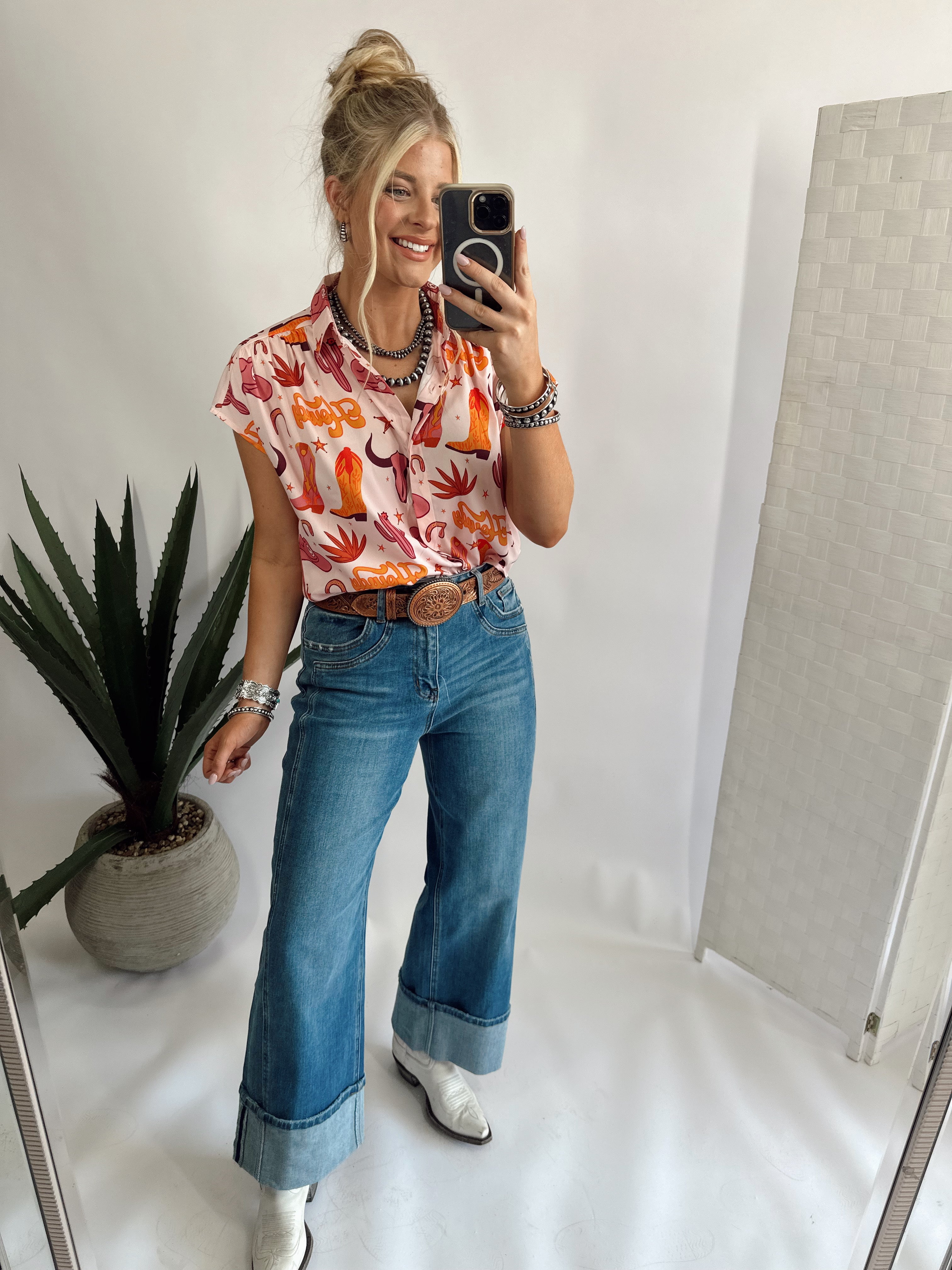 Howdy Daisy Top