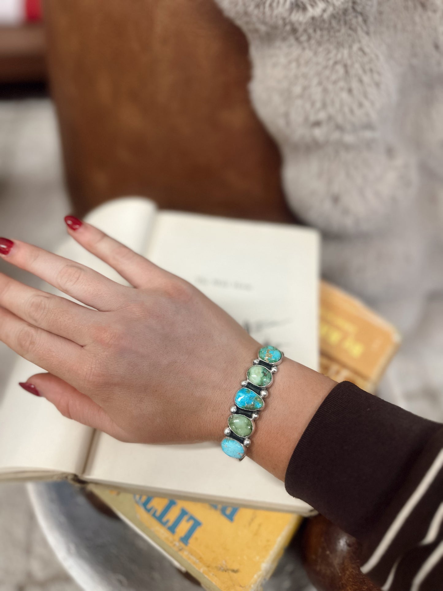 Navajo Handmade Sonoran Gold Bracelets - Darrel Morgan
