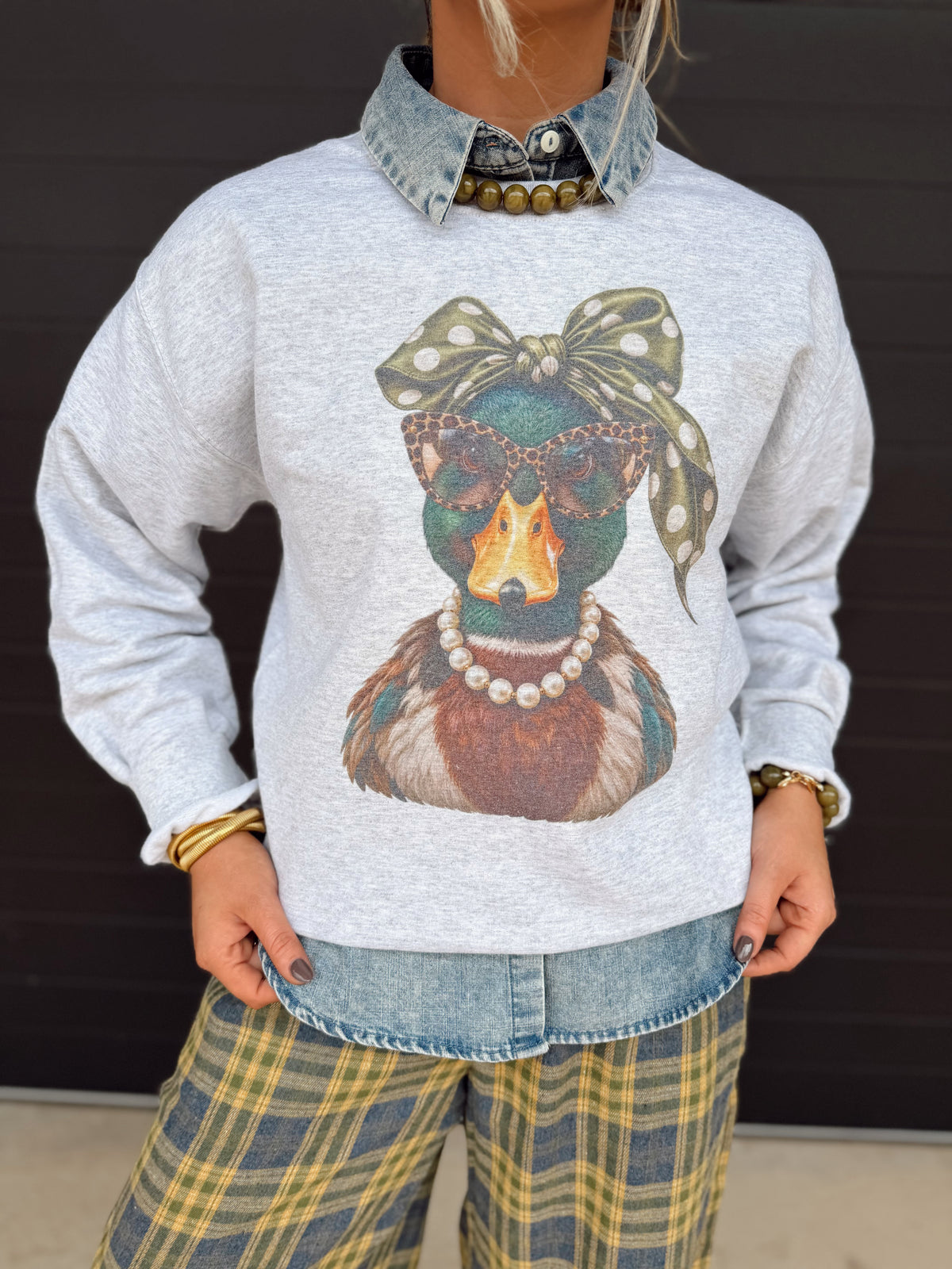 Glam Duck Sweatshirt