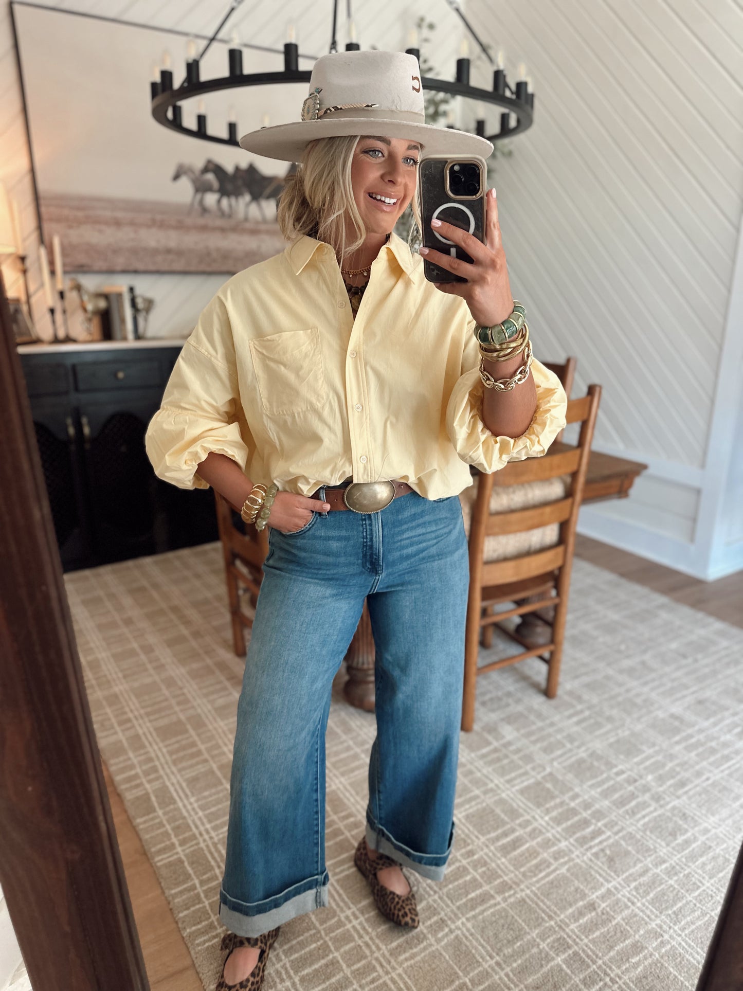 Tisha Top *Banana Cream
