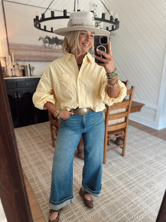 Tisha Top *Banana Cream