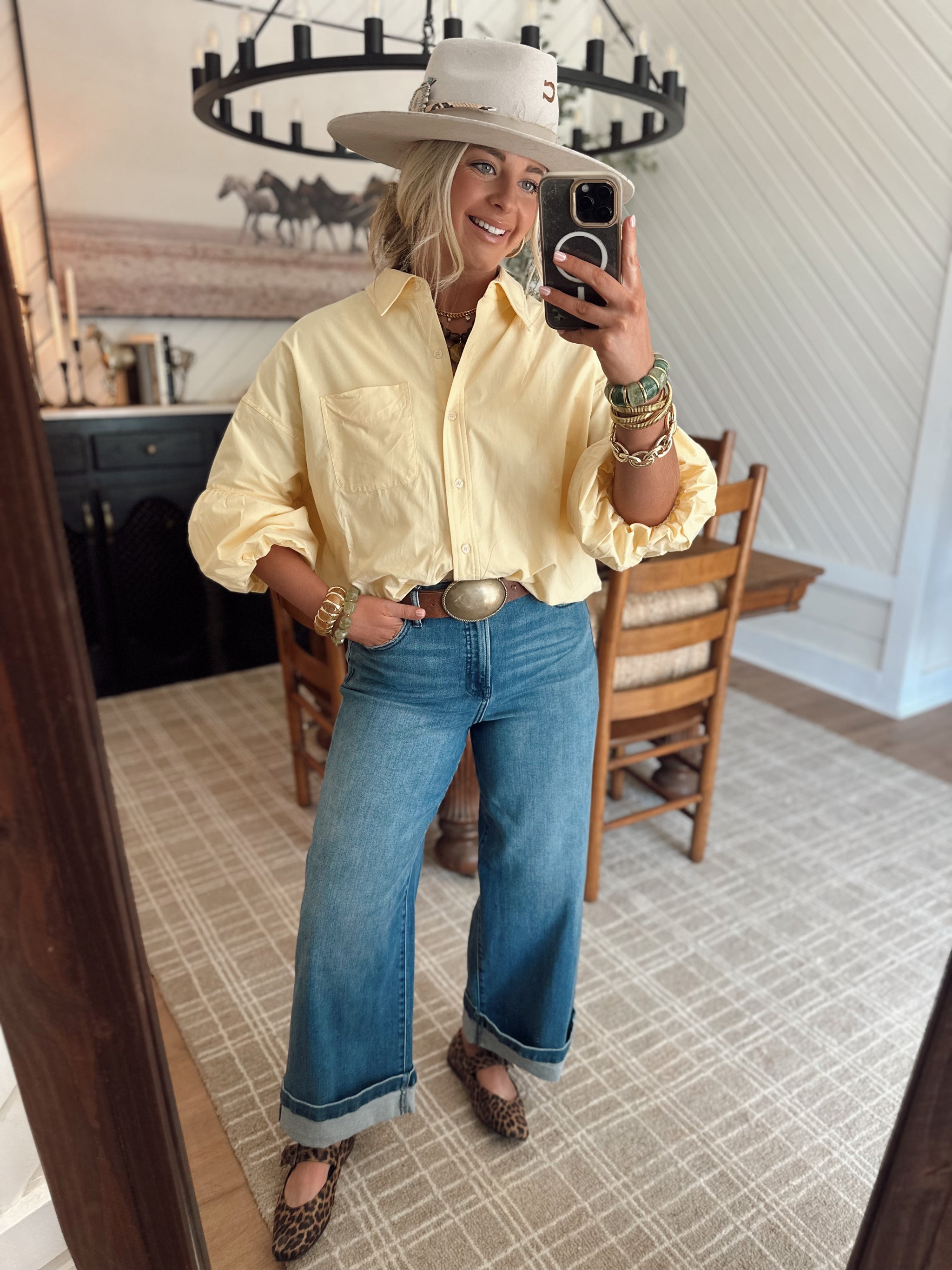 Tisha Top *Banana Cream