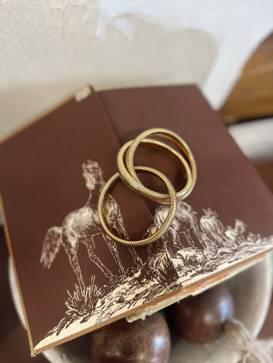 Triple Stack Bracelet - Gold