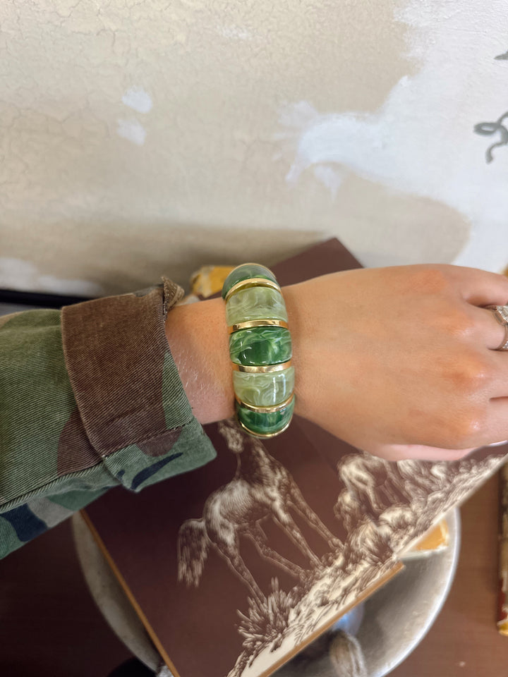 Bibi Stretch Bracelet - Green