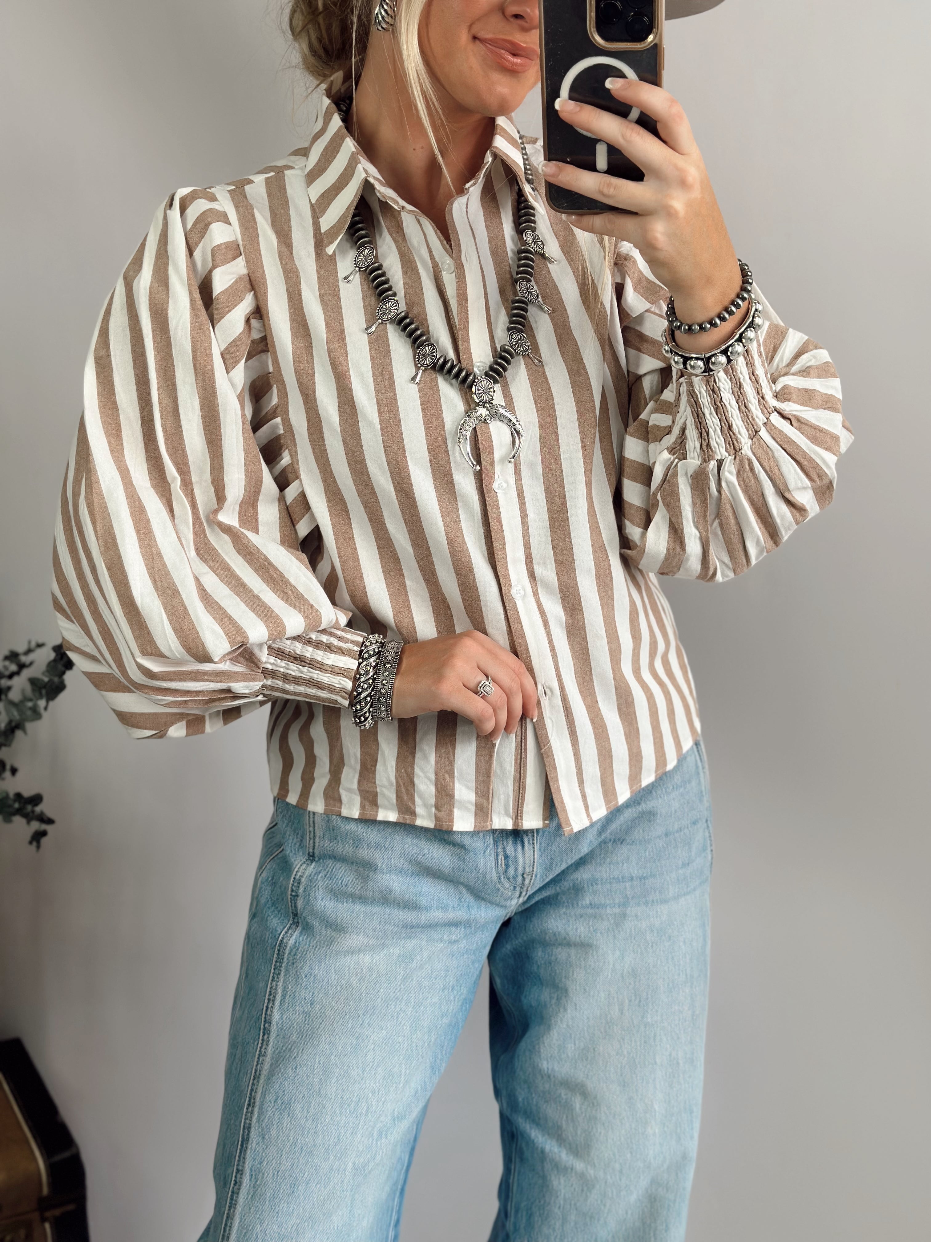 Reign Button Up
