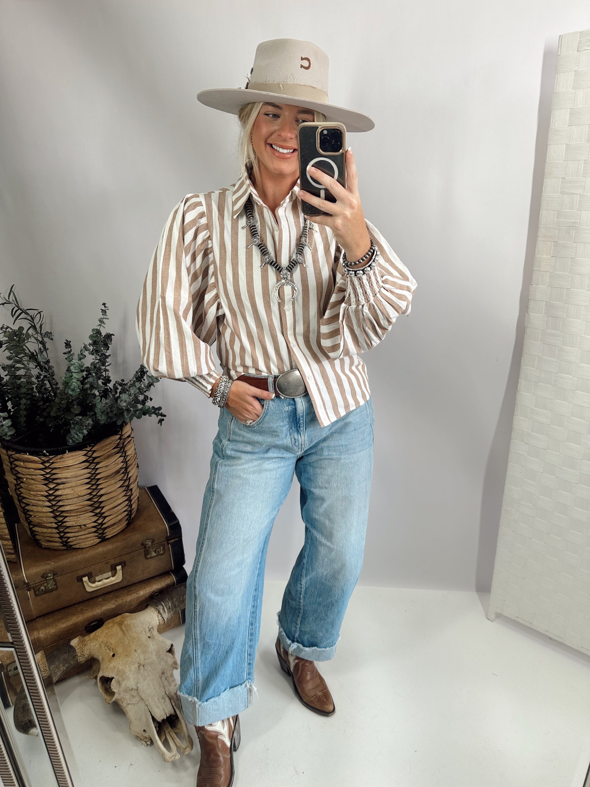 Reign Button Up
