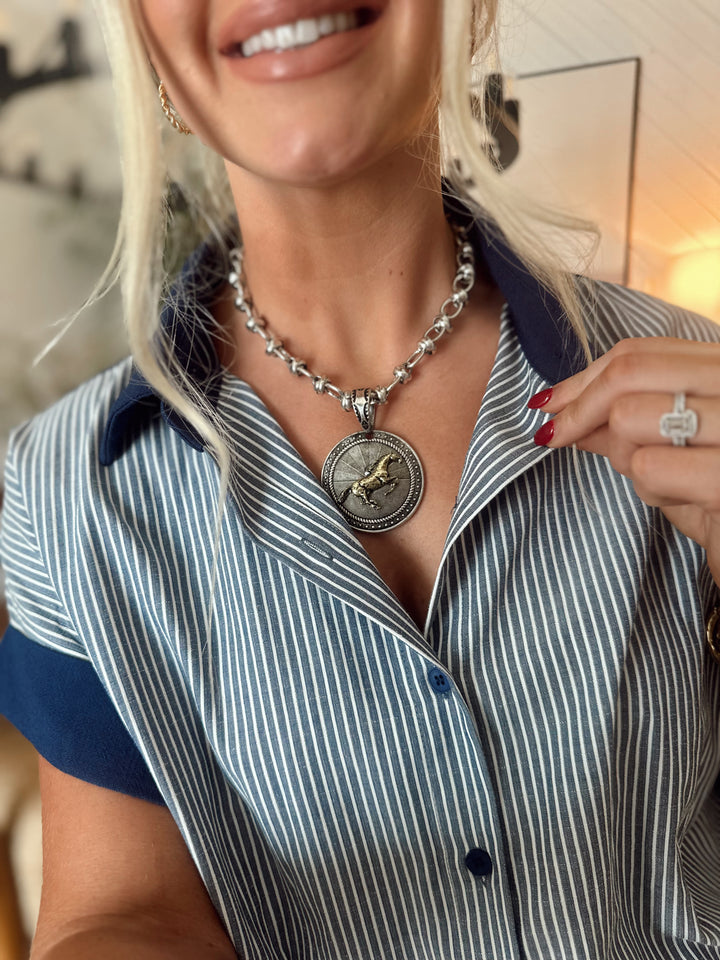 Secretariat Necklace *Silver