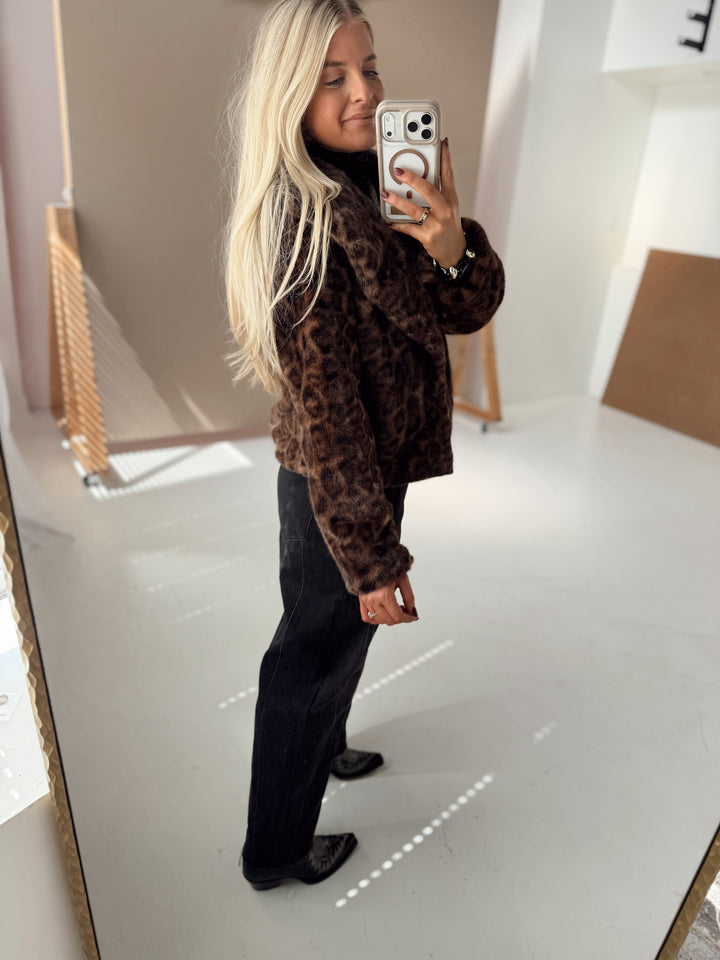 Jersey Fur Coat