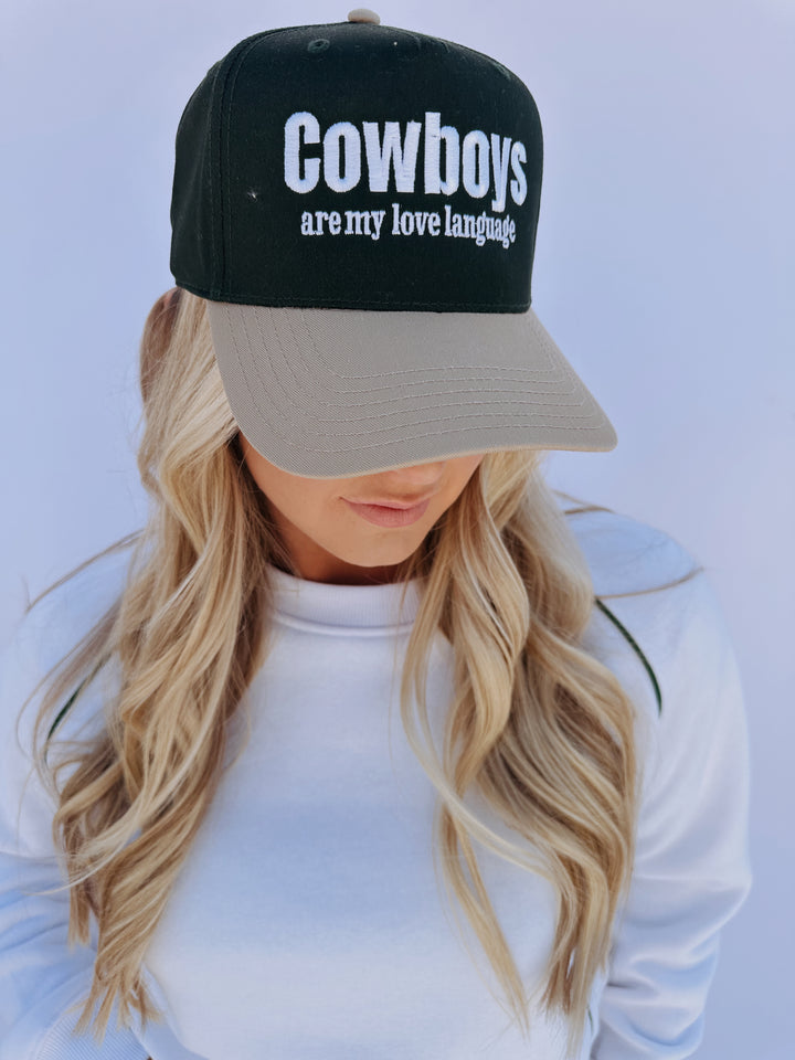 Cowboys are My Love Language Cap