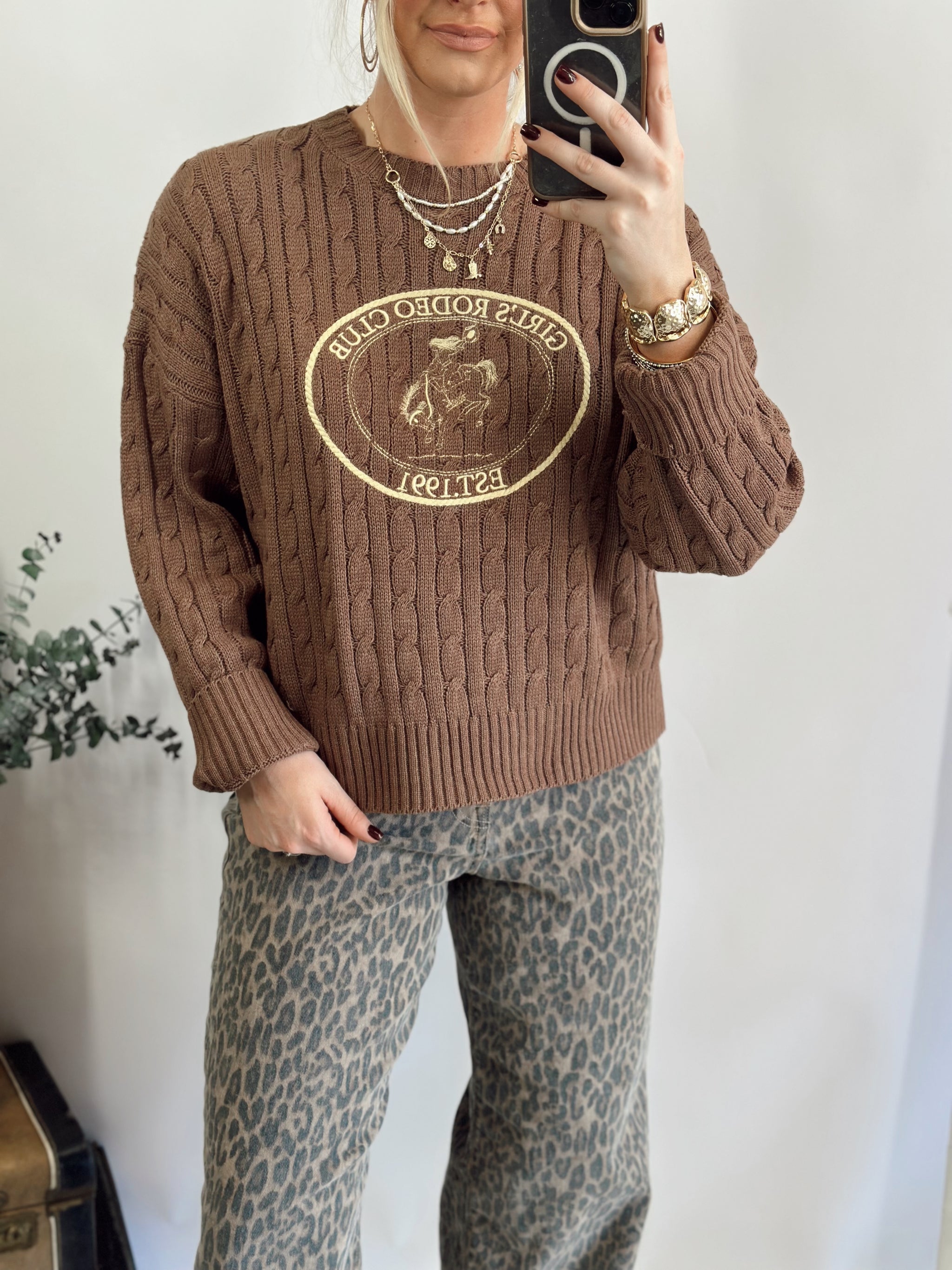 Rodeo Club Sweater