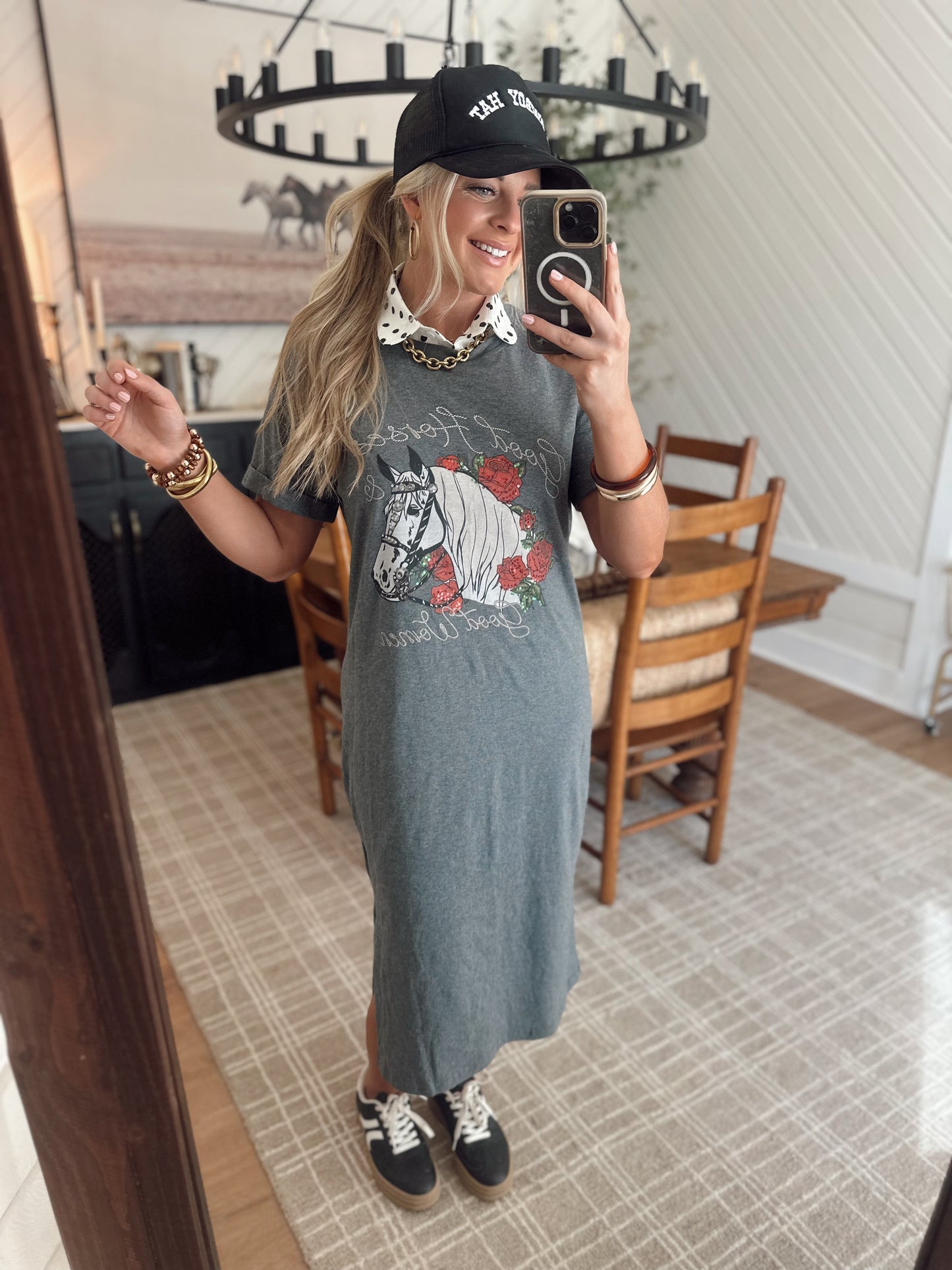 Camarillo White Horse Dress