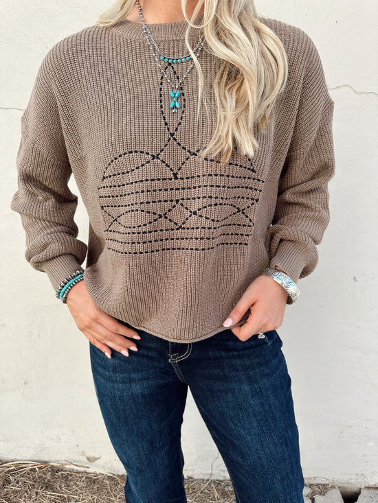 YUMA STITCH SWEATER