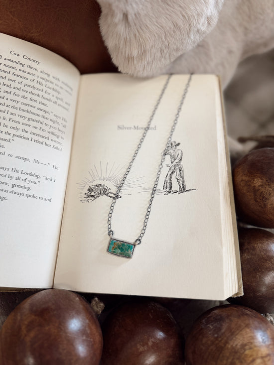 Harlow Kingman Turquoise Necklace Hada Collection
