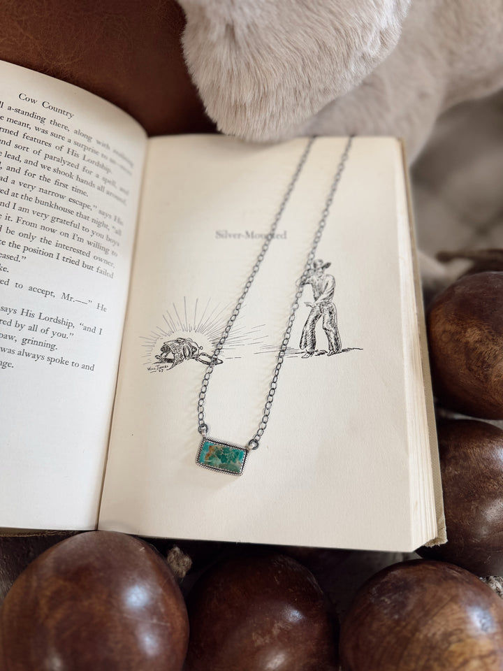 Harlow Kingman Turquoise Necklace Hada Collection