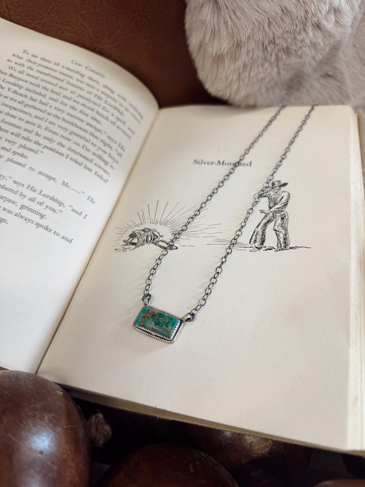 Harlow Kingman Turquoise Necklace Hada Collection