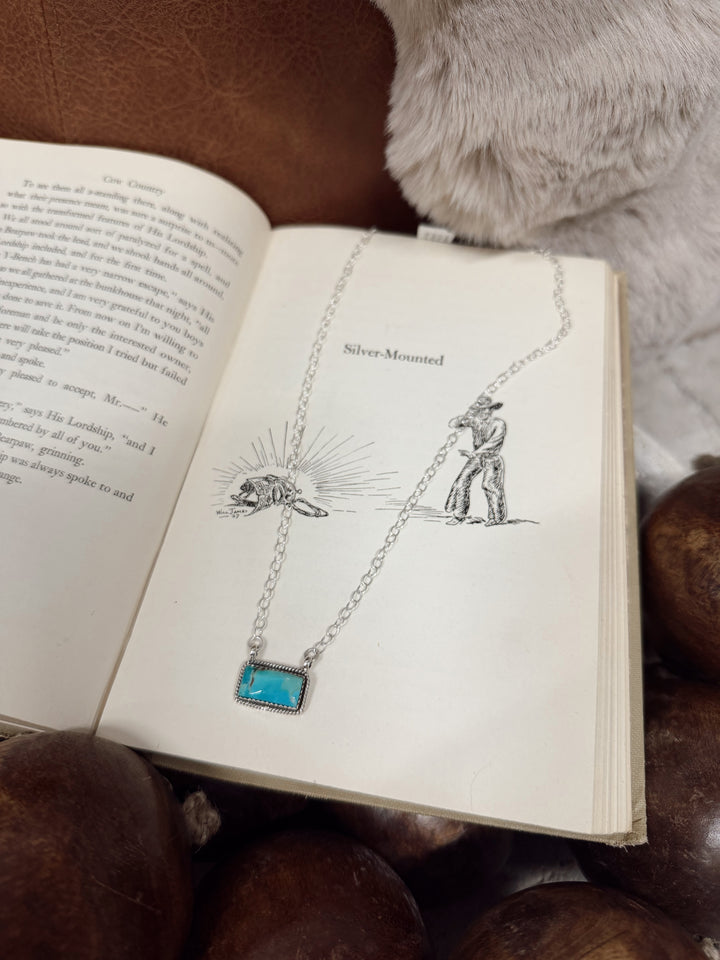 Maria Kingman Turquoise Necklace Hada Collection