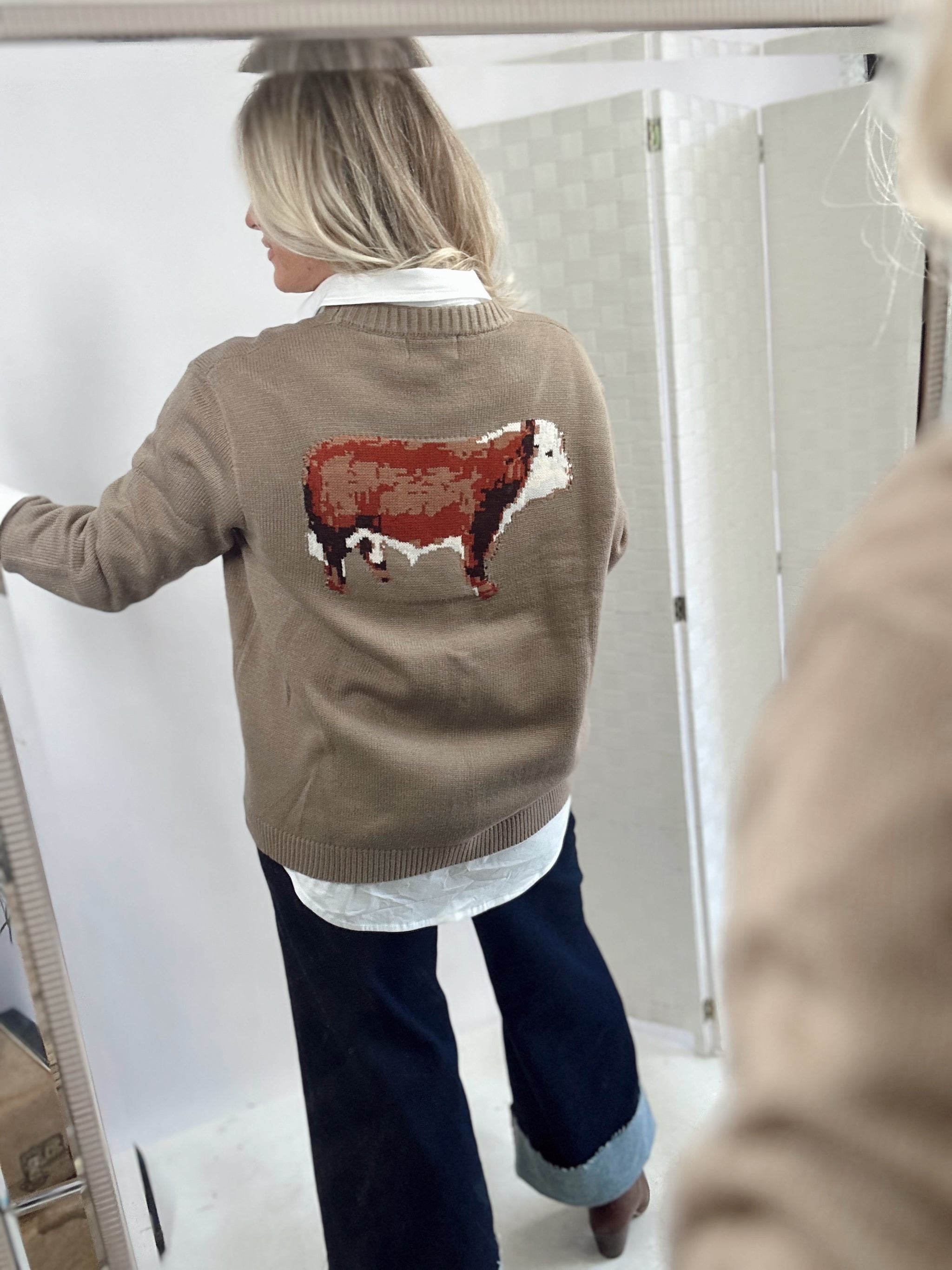 CATTLE BABE CARDIGAN *HERFY