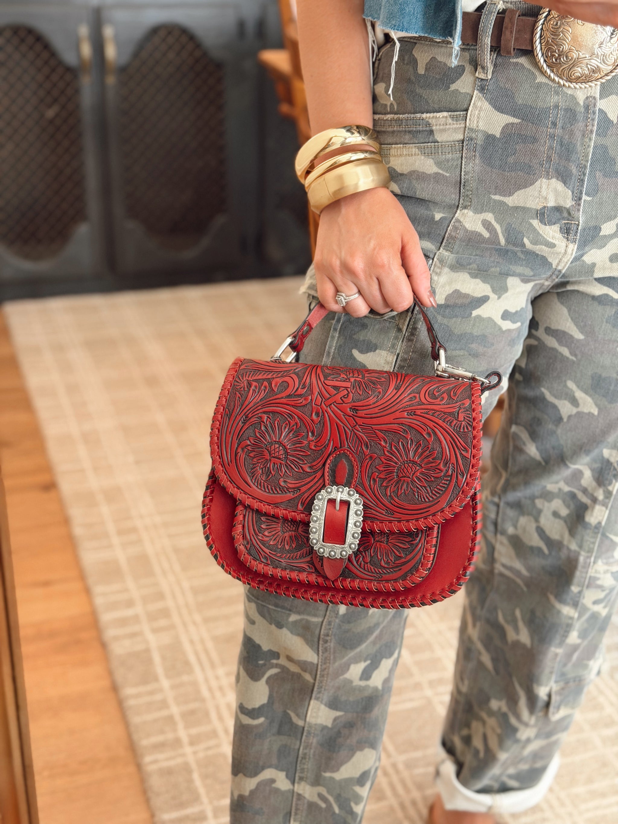 The Heritage Bag *Red