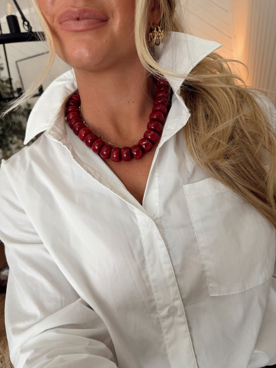Honey Necklace *Red