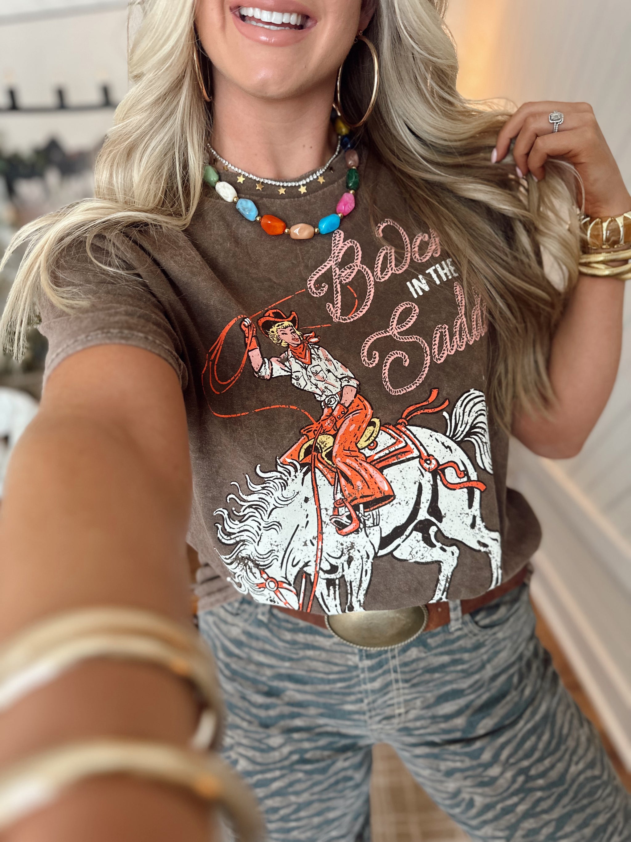 Back in The Saddle Graphic