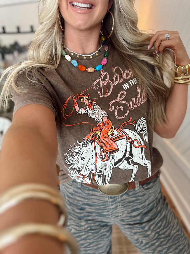 Back in The Saddle Graphic