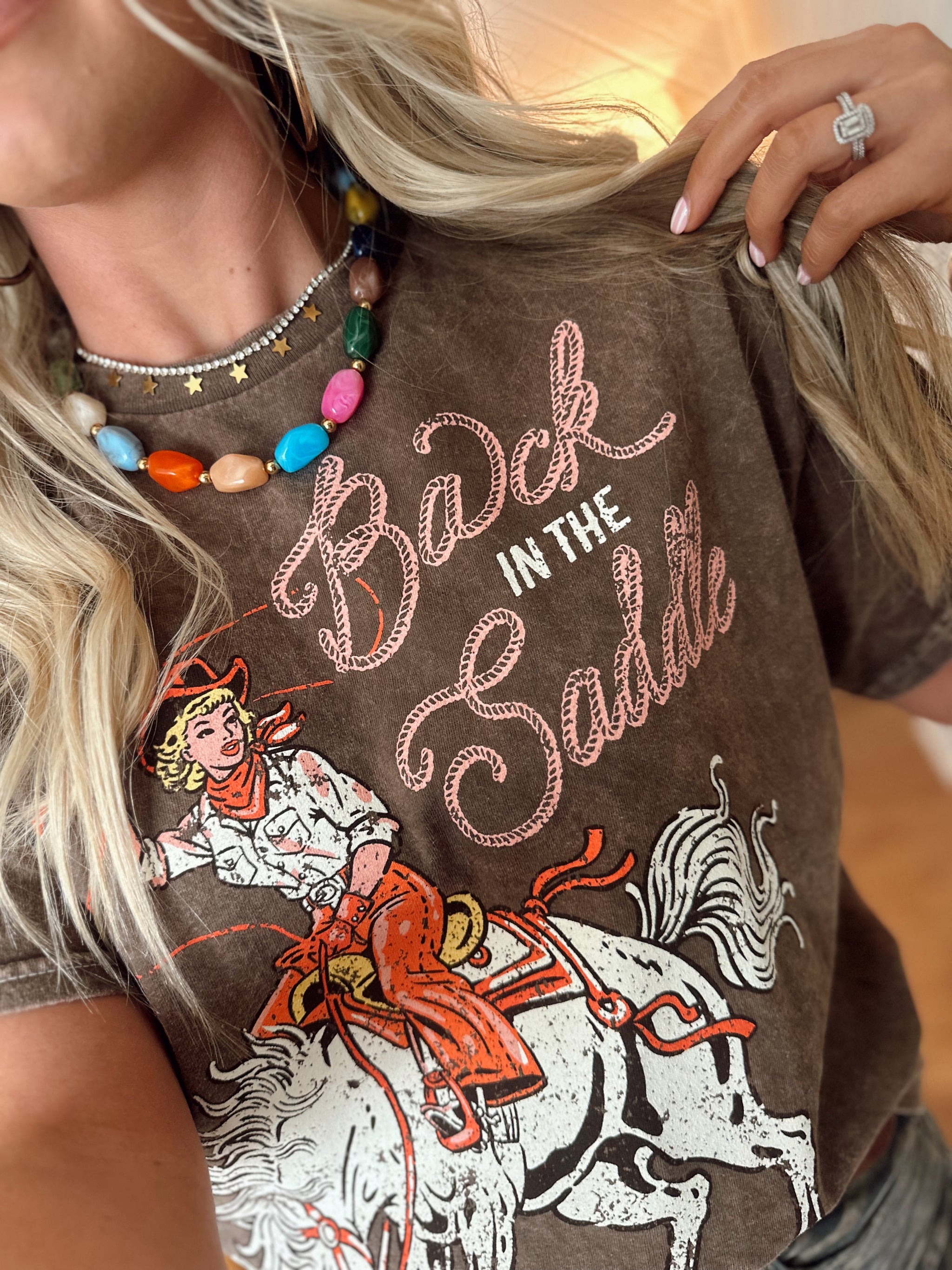 Back in The Saddle Graphic