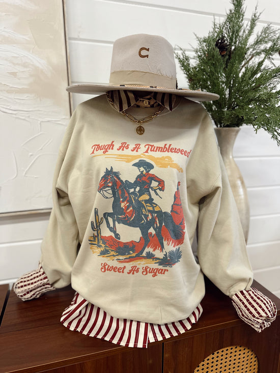 Cowgirl Tough Sweatshirt