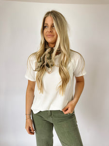The Cora Top *Ivory