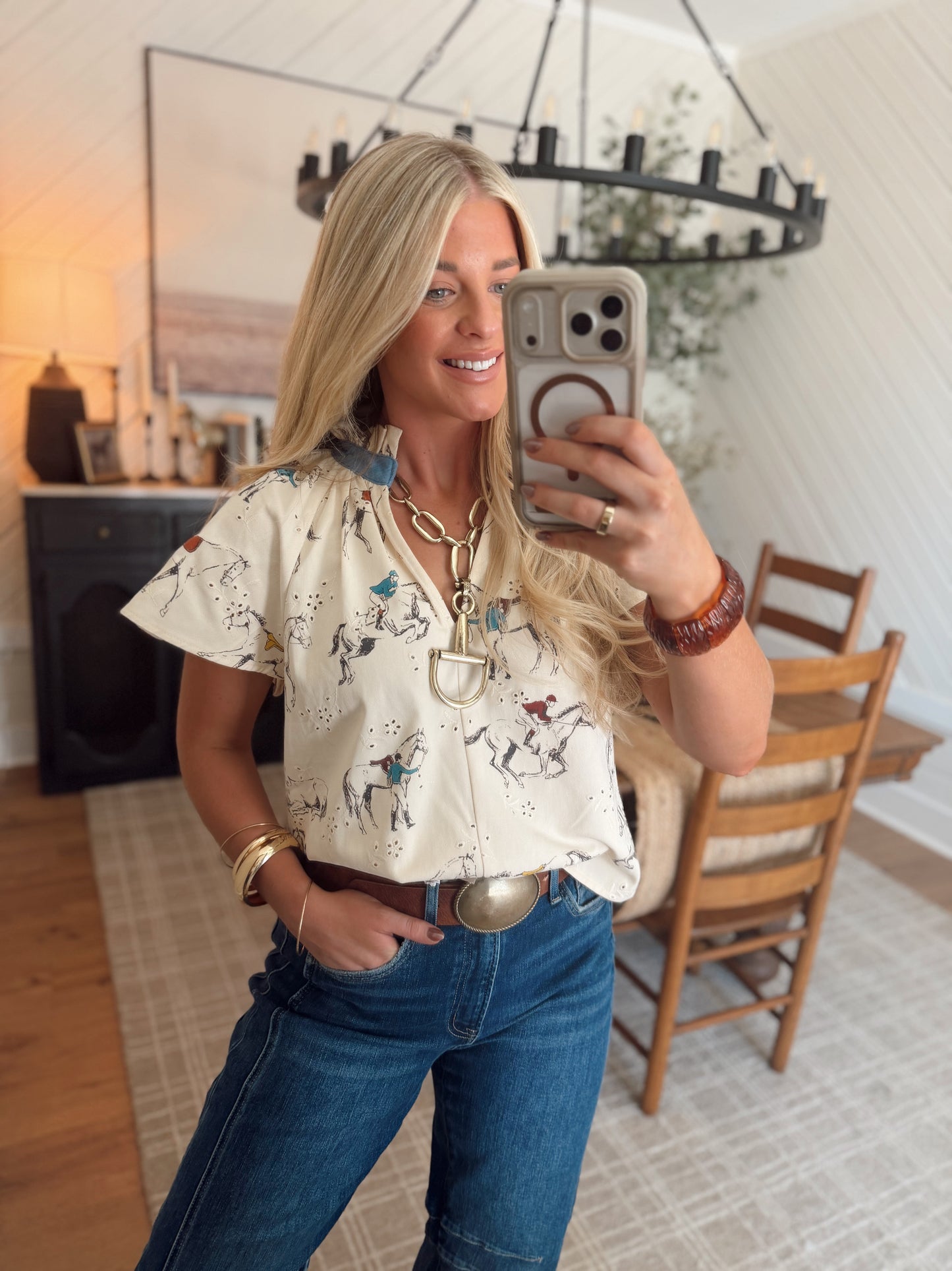 Denim Days Top