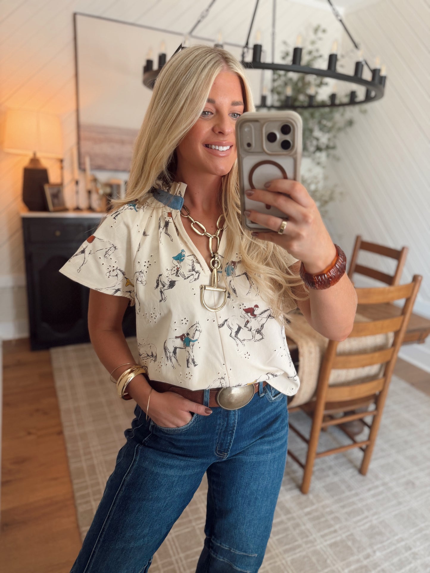 Denim Days Top