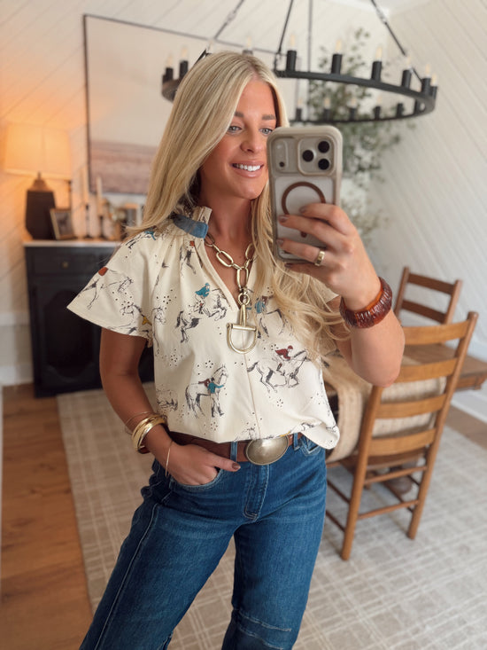 Denim Days Top